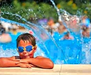 Outdoor swimming pool